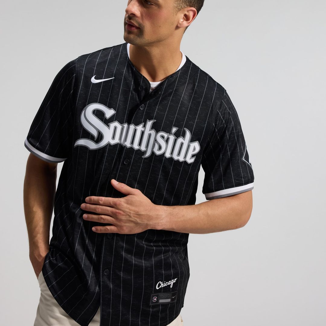Chicago White Sox Nike Black City Connect Limited Jersey product image 9, provided for visual reference and product detail