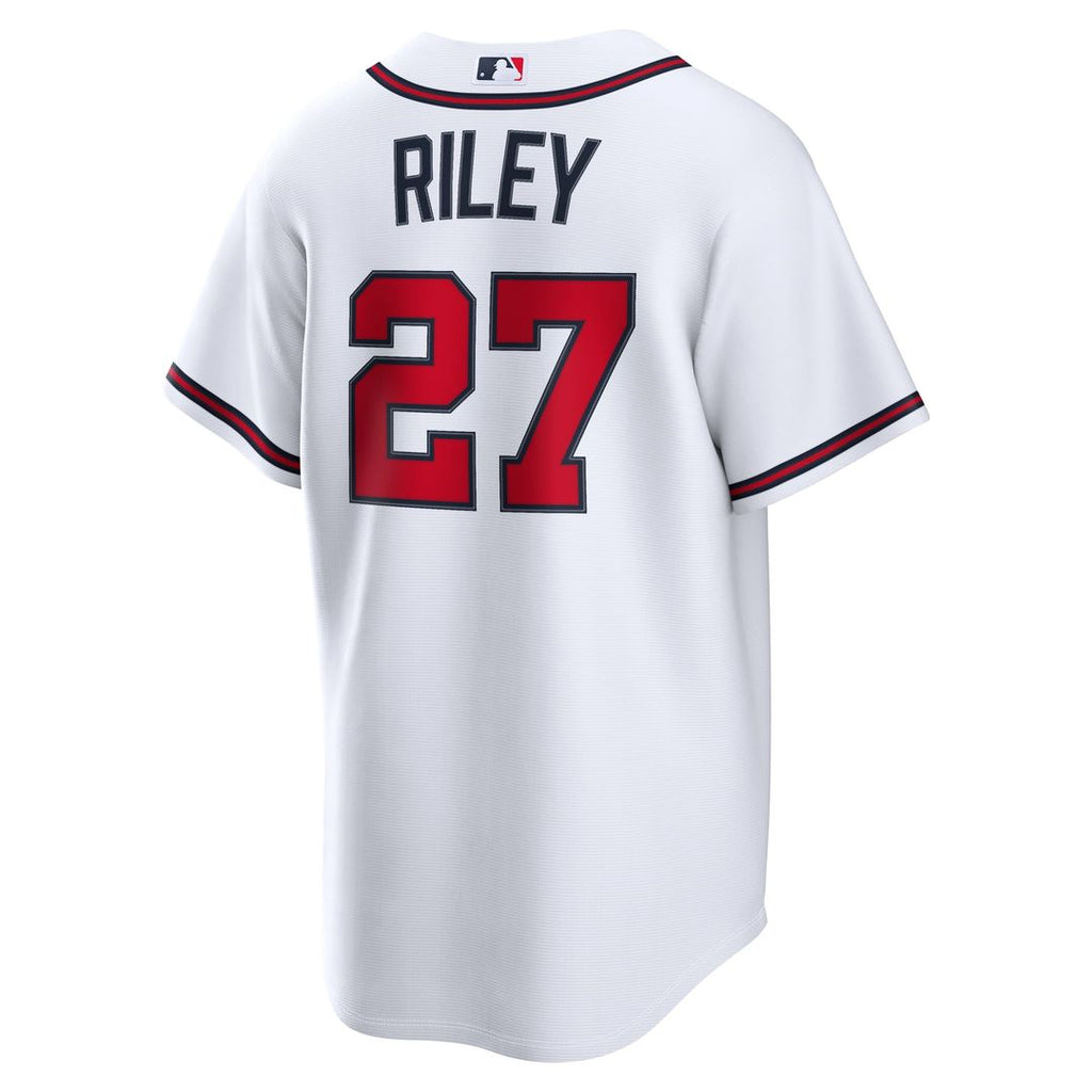 Atlanta Braves Austin Riley Nike Navy Alternate Replica Jersey product image 9, provided for visual reference and product