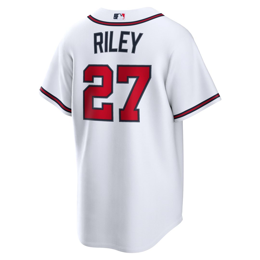 Atlanta Braves Austin Riley Nike Navy Alternate Replica Jersey product image 9, provided for visual reference and product