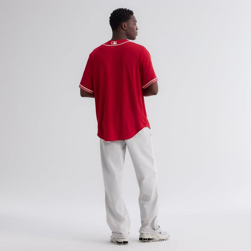 Texas Rangers Nike Red 2026 City Connect Stadium Jersey product image 7, provided for visual reference and product detail