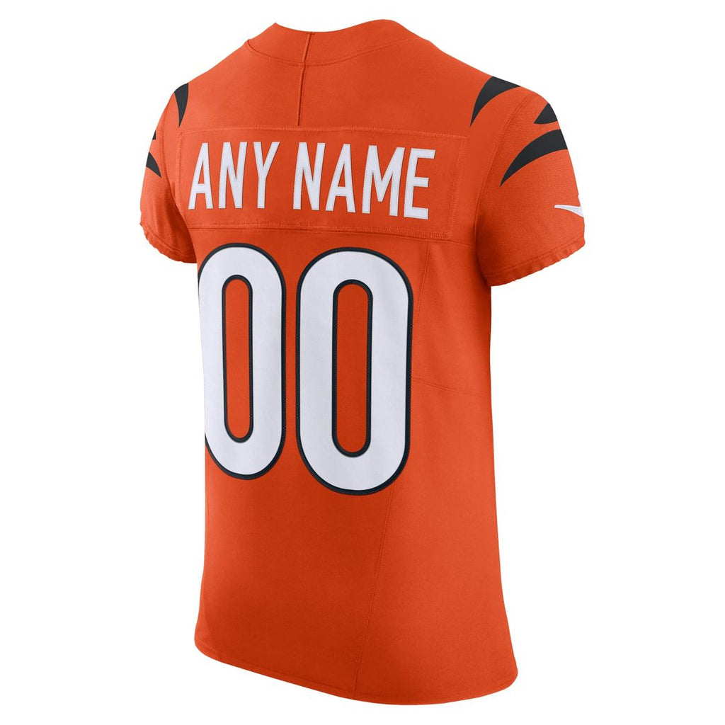 Cincinnati Bengals Nike Orange Alternate Vapor F.U.S.E. Elite Custom Jersey product image 3, provided for visual reference