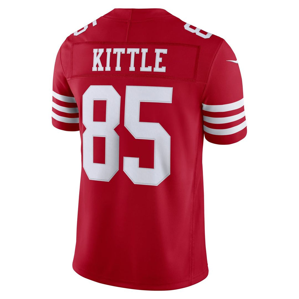 San Francisco 49ers George Kittle Nike White Alternate Vapor F.U.S.E. Stitched Limited Jersey product image 9, provided for