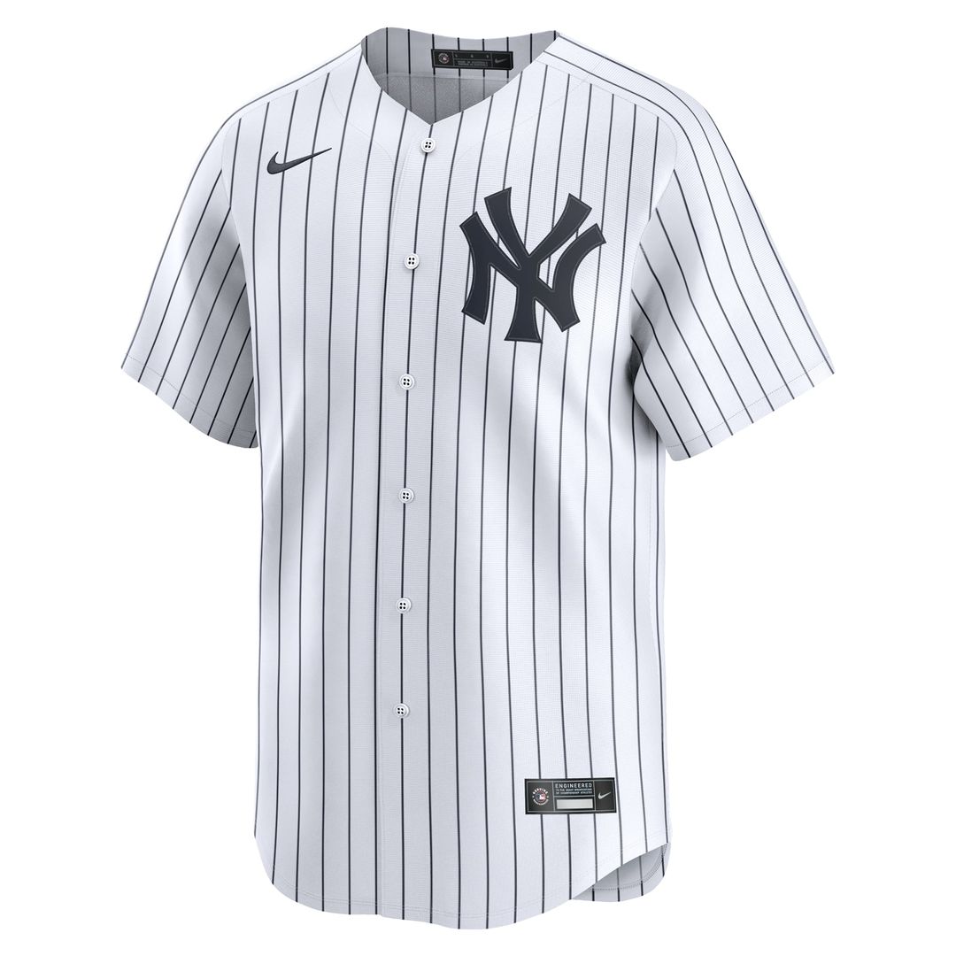 New York Yankees Anthony Volpe Nike White Home Limited Player Jersey product image 5, provided for visual reference and