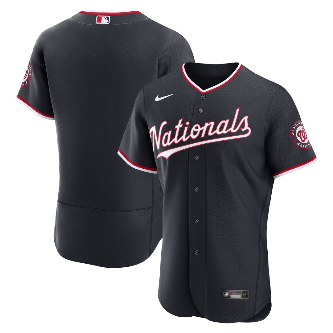 Washington Nationals Nike White Home Authentic Jersey product image 19, provided for visual reference and product detail