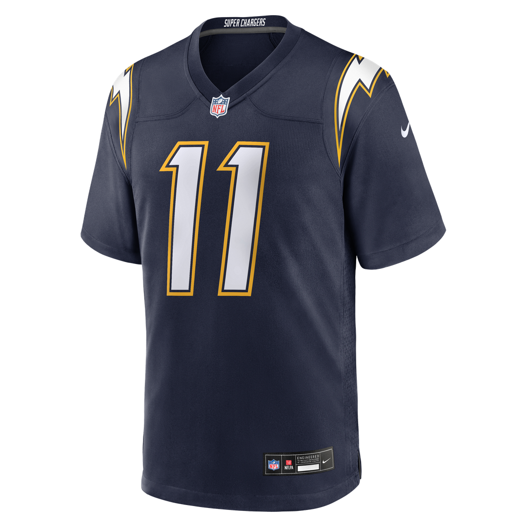 Los Angeles Chargers Cameron Dicker Nike Navy Alternate Game Jersey product image 2, provided for visual reference and