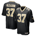 New Orleans Saints Steve Gleason Nike Black Game Retired Player Jersey product image 1, provided for visual reference and