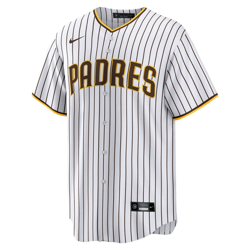 San Diego Padres Joe Musgrove Nike White Home Replica Jersey product image 2, provided for visual reference and product