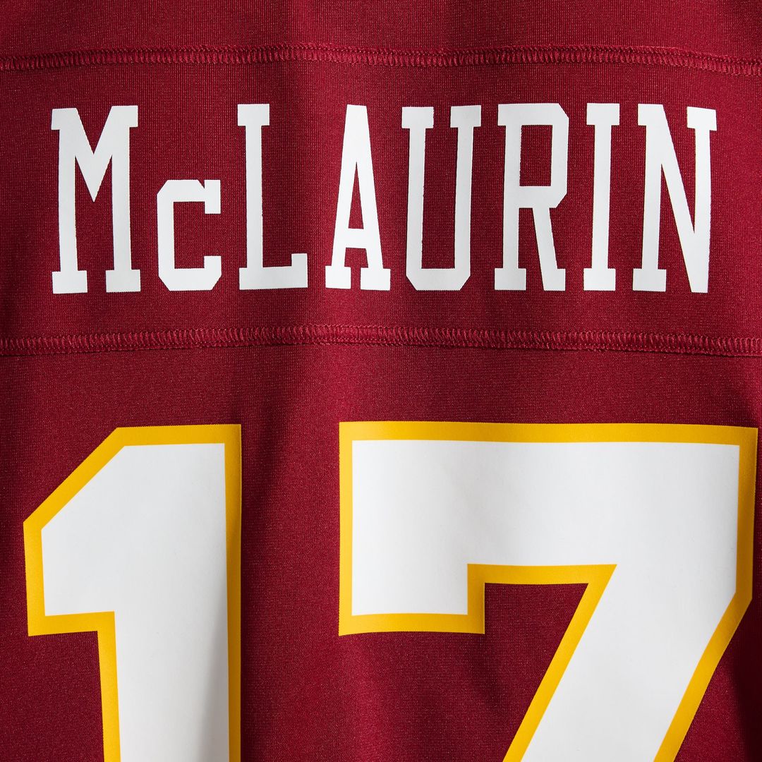Washington Commanders Terry McLaurin Nike White Game Super Bowl Era Jersey product image 26, provided for visual reference