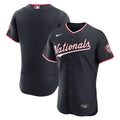 Washington Nationals Nike Navy Alternate Authentic Jersey product image 1, provided for visual reference and product detail