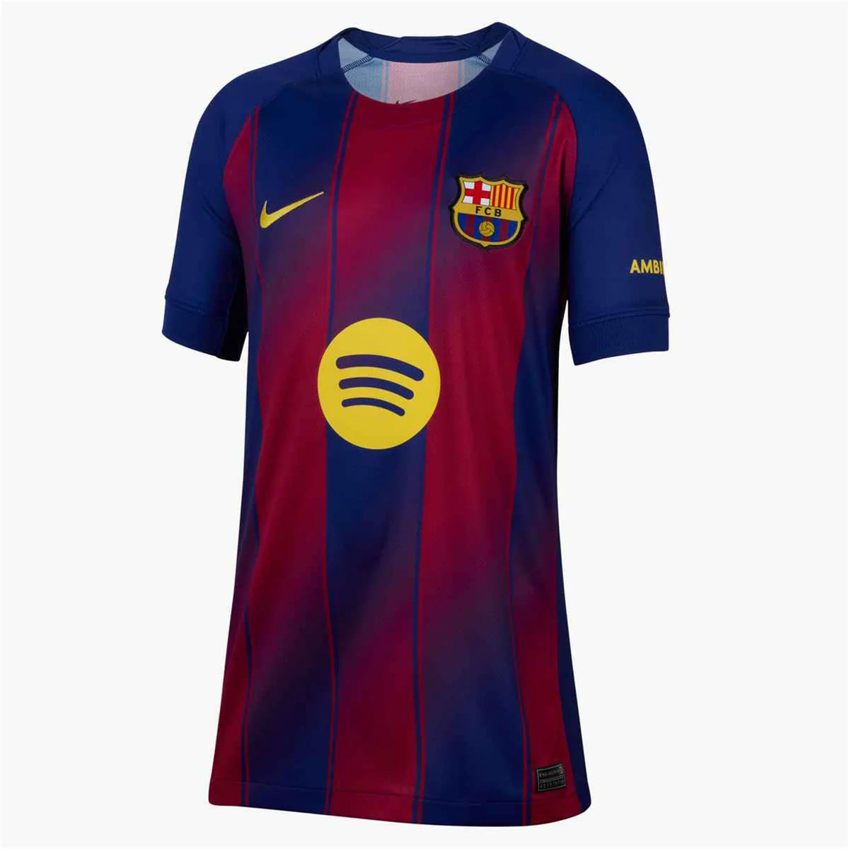 NIKE FC Barcelona Youth Home Jersey 25/26 - HJ5287 456 product image 1, provided for visual reference and product detail