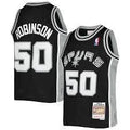 San Antonio Spurs David Robinson Black 1998-99 Hardwood Classics Swingman Jersey product image 1, provided for visual