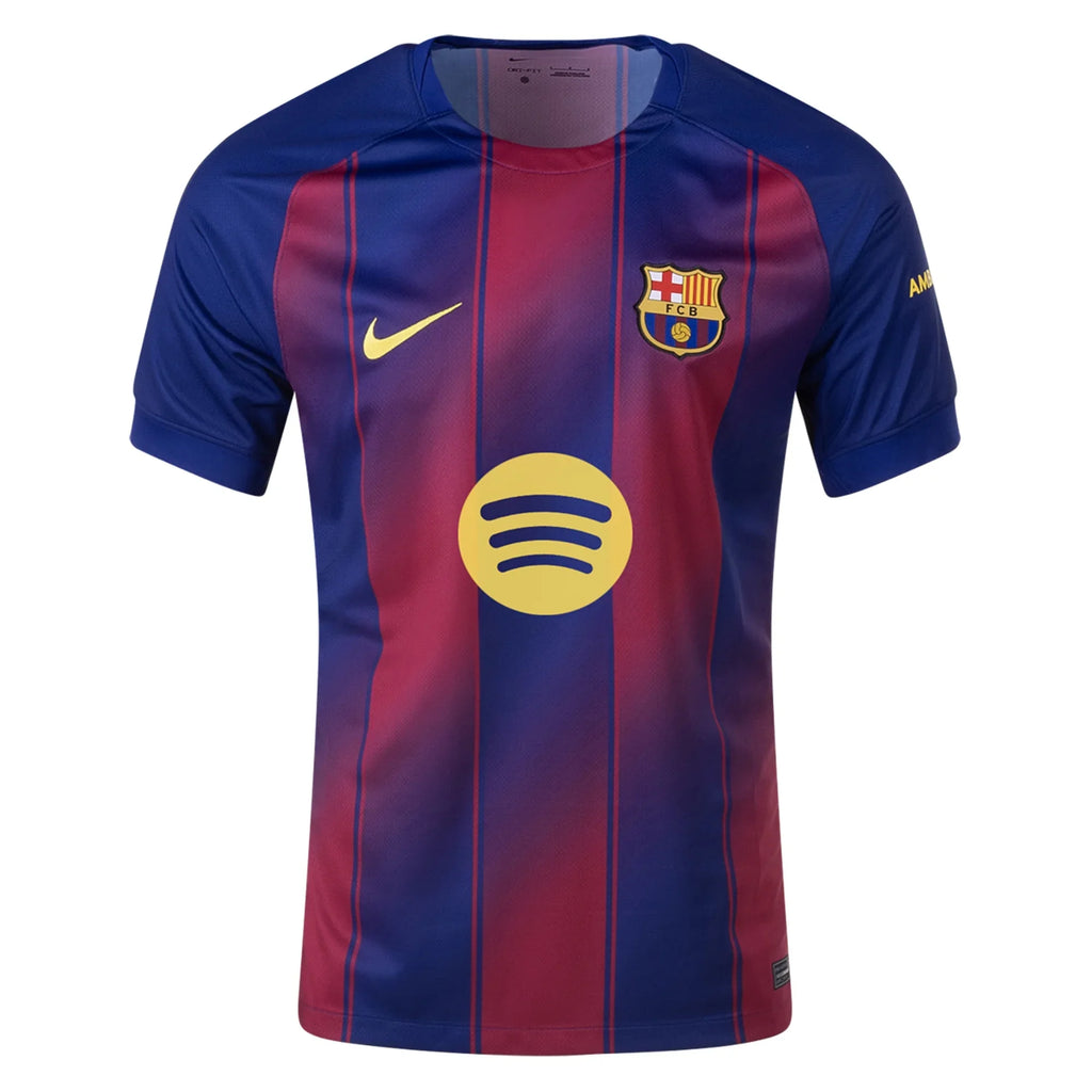 NIKE FC Barcelona Men Home Jersey 25/26 - HJ4590 456 product image 1, provided for visual reference and product detail review