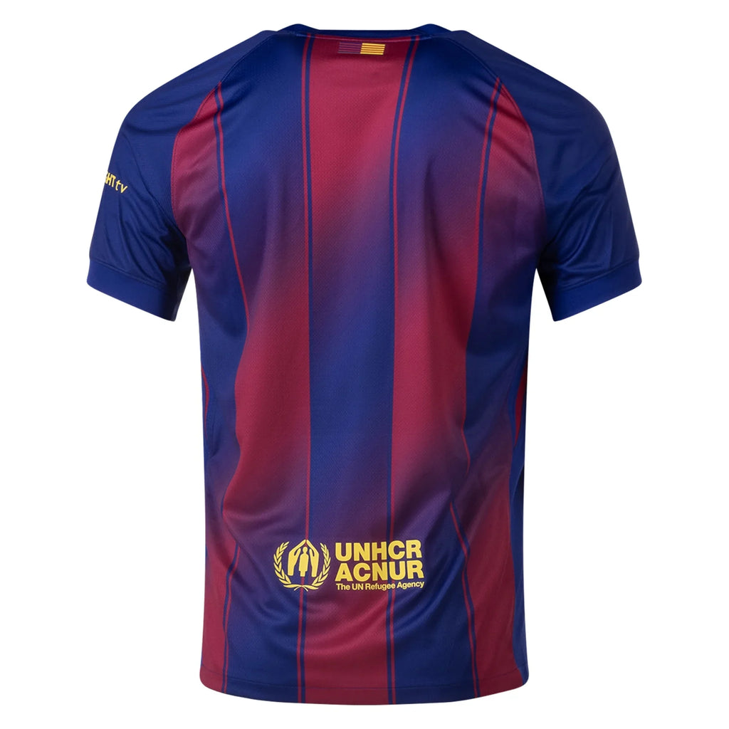 NIKE FC Barcelona Men Home Jersey 25/26 - HJ4590 456 product image 2, provided for visual reference and product detail review