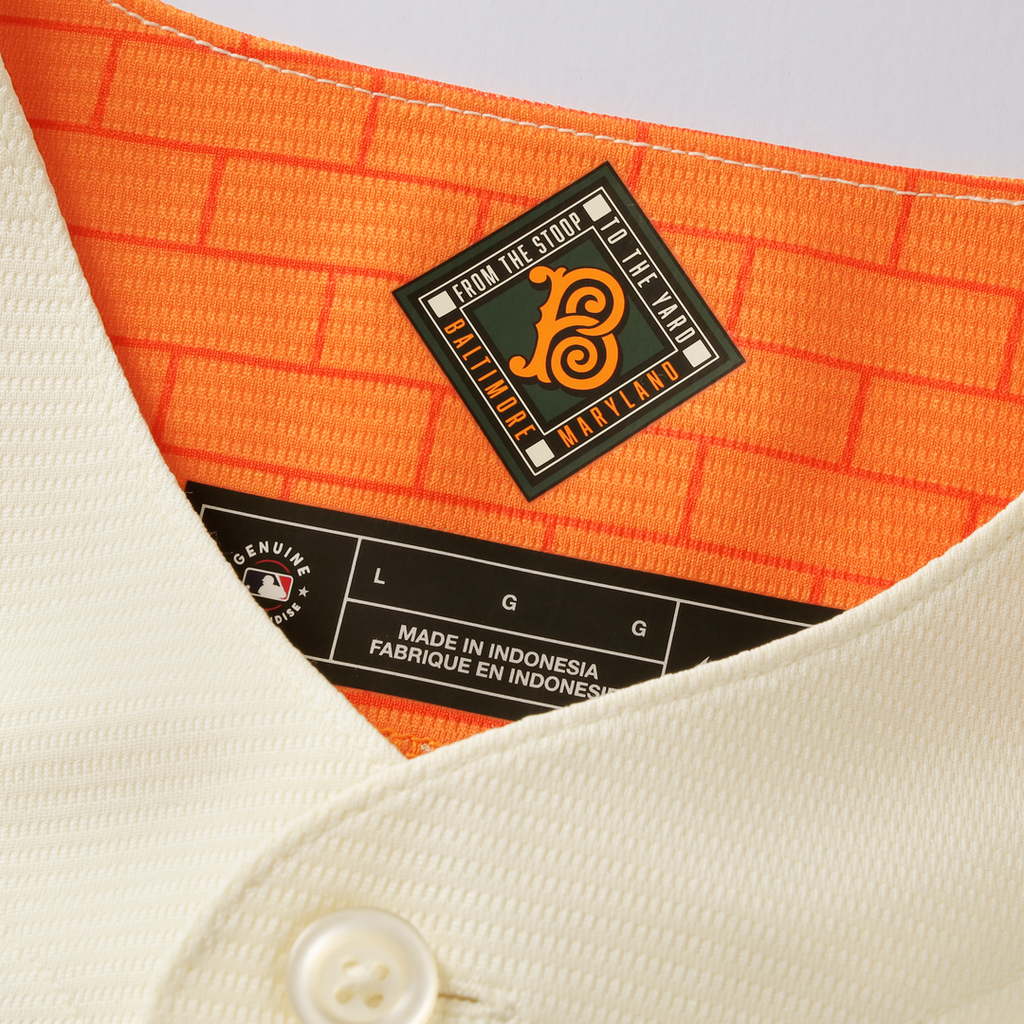 Baltimore Orioles Gunnar Henderson Nike Cream 2026 City Connect Stadium Jersey product image 4, provided for visual