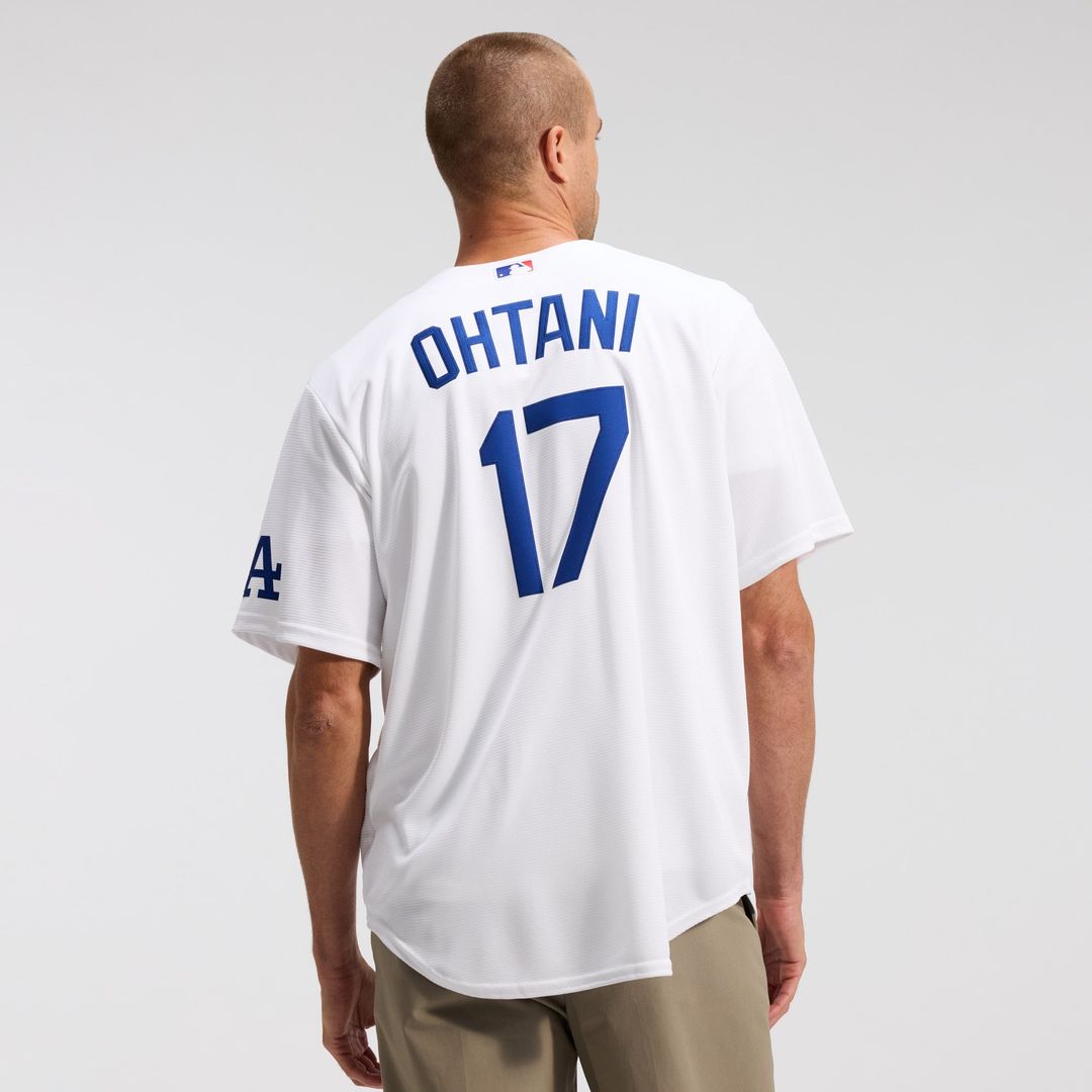 Los Angeles Dodgers Shohei Ohtani Nike White Home Stadium Jersey product image 16, provided for visual reference and product
