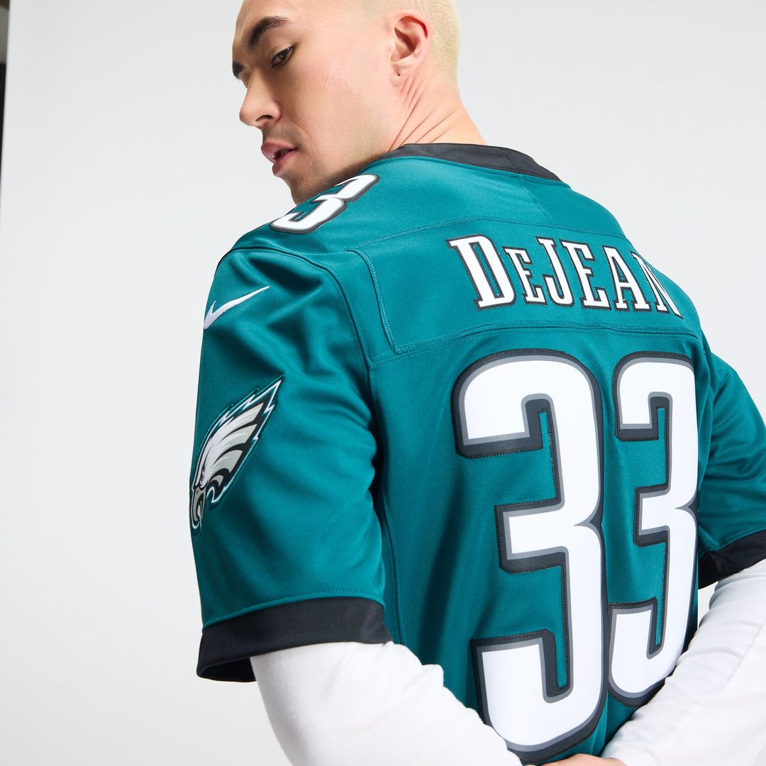 Philadelphia Eagles Cooper DeJean Nike Kelly Green Alternate Vapor F.U.S.E. Stitched Limited Jersey product image 21,