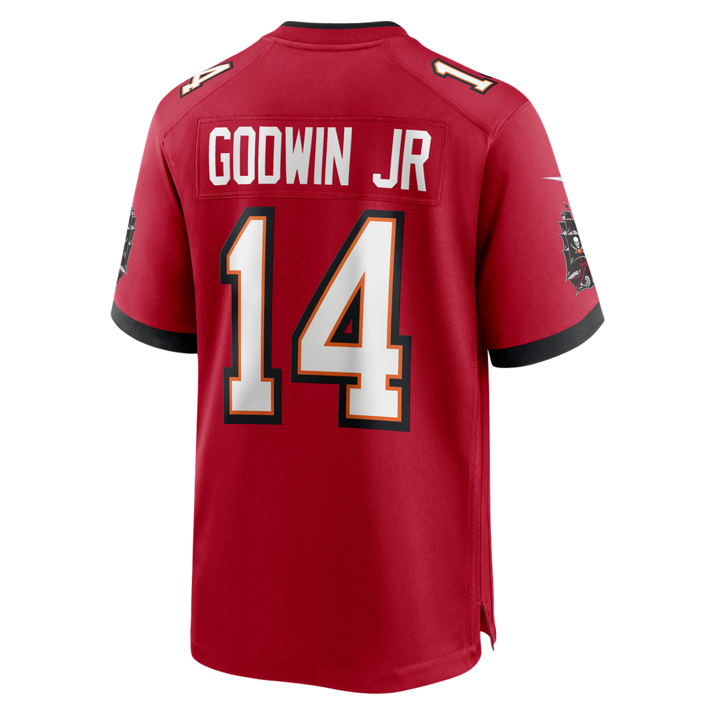 Tampa Bay Buccaneers Chris Godwin Jr. Nike Red Game Player Jersey product image 11, provided for visual reference and