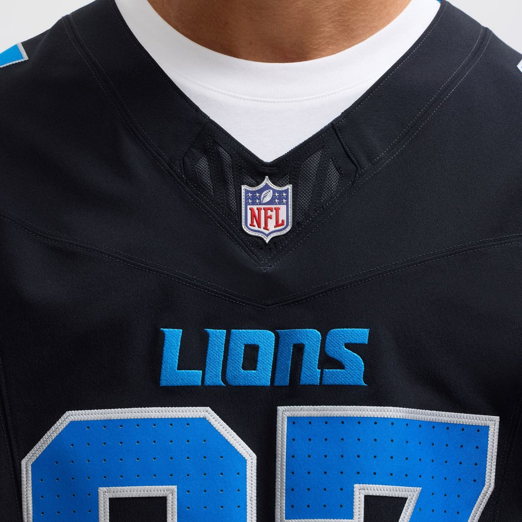Detroit Lions Aidan Hutchinson Nike Black Alternate Vapor F.U.S.E. Elite Jersey product image 17, provided for visual