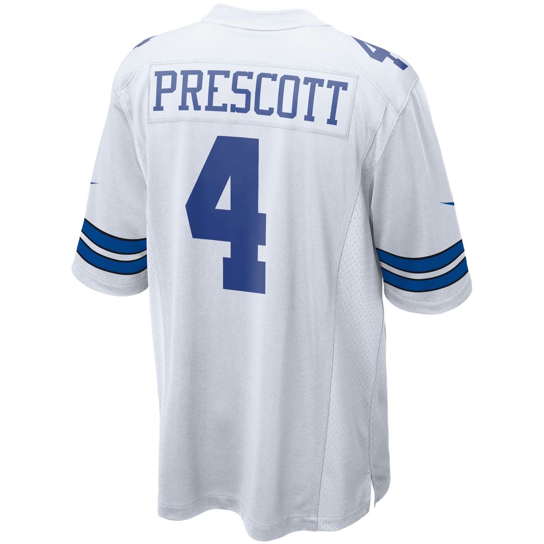 Dallas Cowboys Dak Prescott Nike Navy Game Team Jersey product image 19, provided for visual reference and product detail