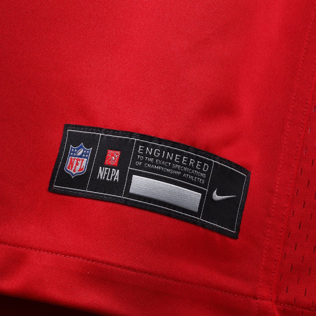 San Francisco 49ers Dwight Clark Nike Scarlet Retired Player Alternate Game Jersey product image 6, provided for visual