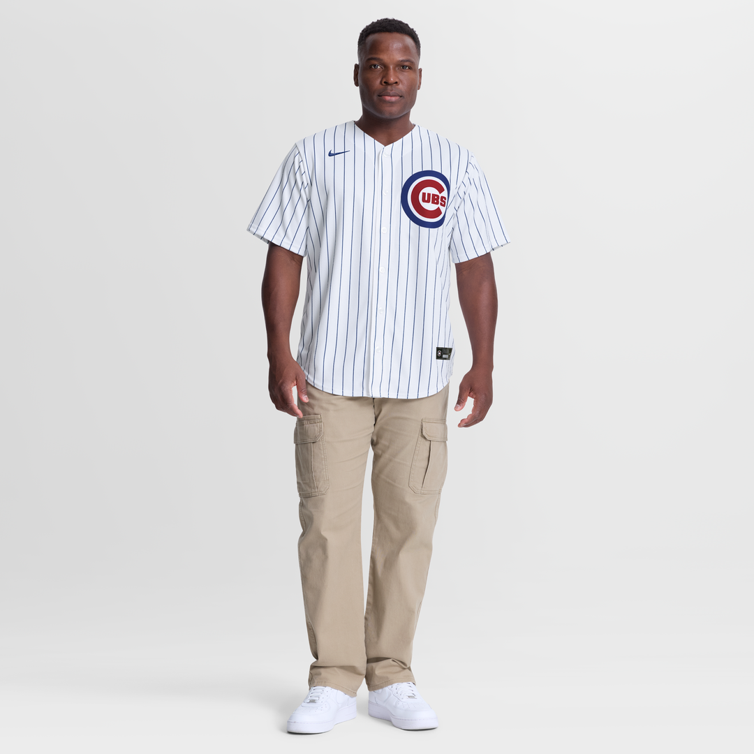 Chicago Cubs Kevin Gausman Nike White Home Replica Jersey product image 2, provided for visual reference and product detail
