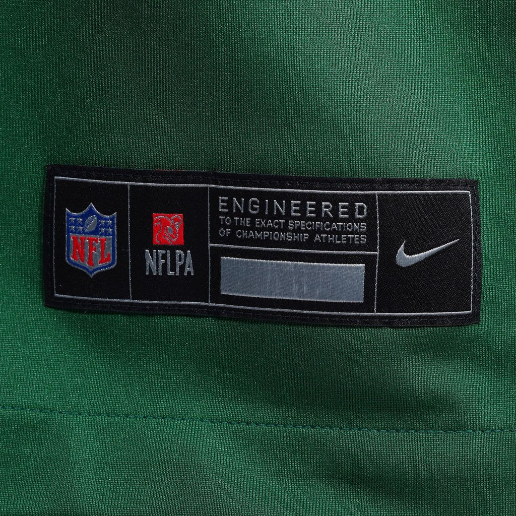 New York Jets David Bailey Nike Green Team Game Jersey product image 12, provided for visual reference and product detail
