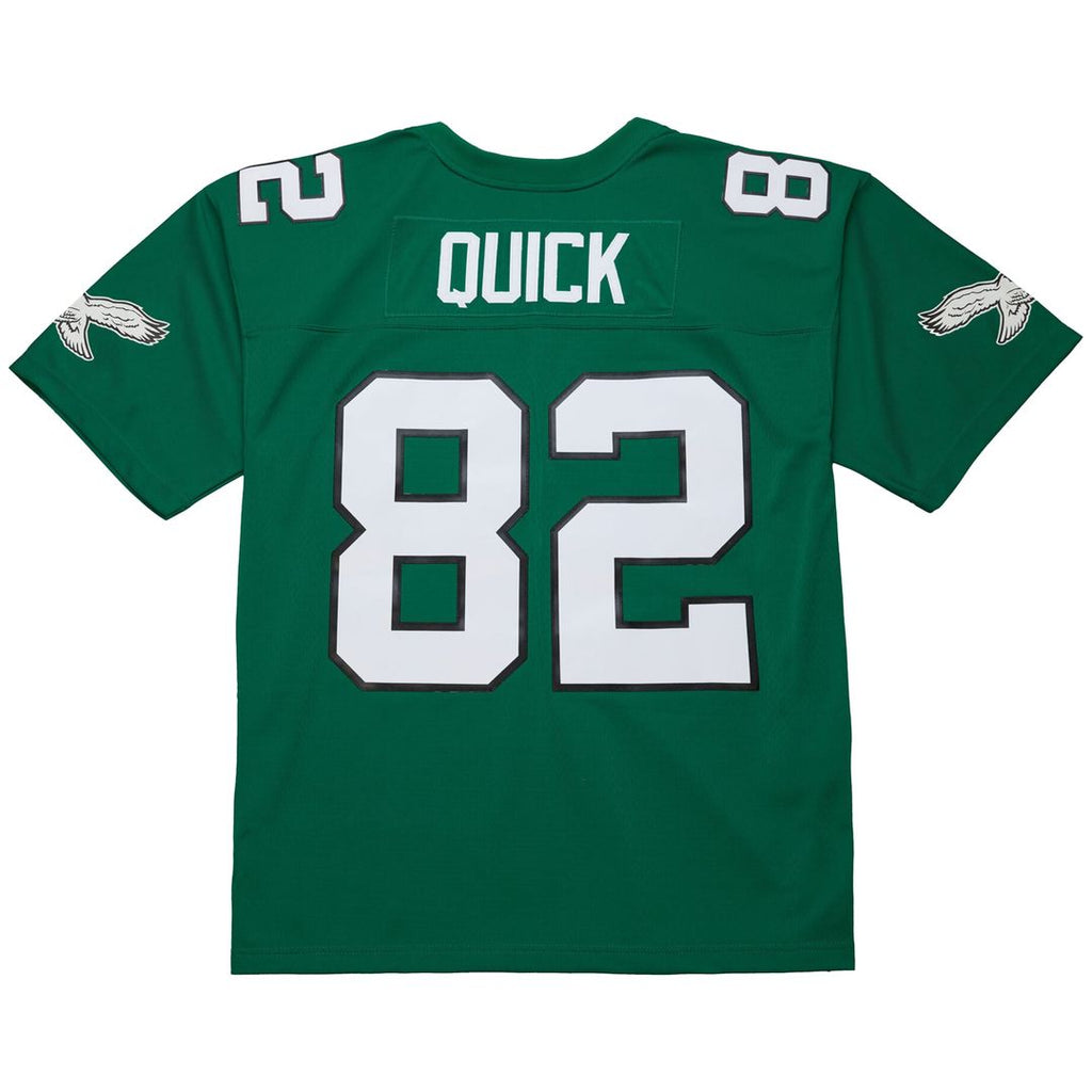 Philadelphia Eagles Mike Quick Mitchell & Ness Kelly Green Legacy Replica Jersey product image 3, provided for visual