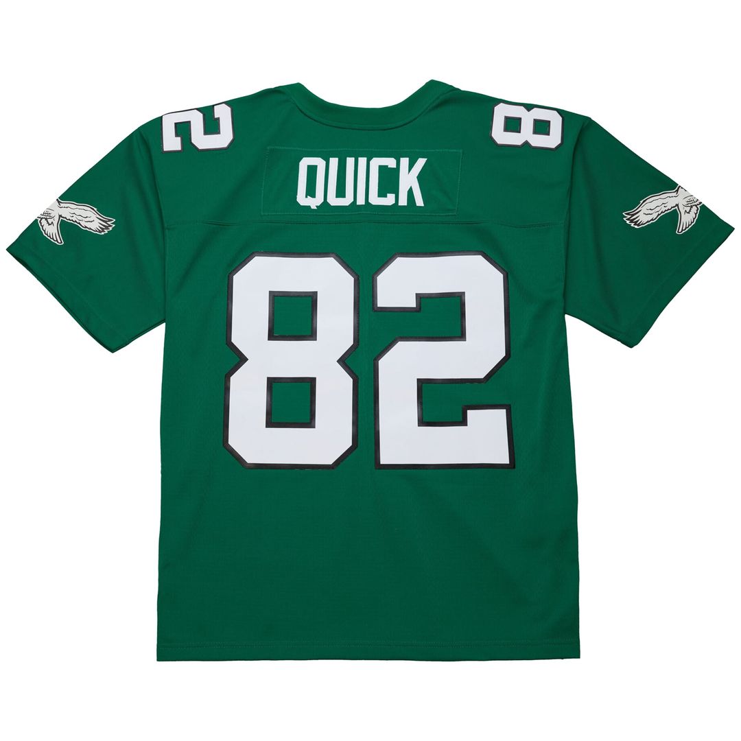 Philadelphia Eagles Mike Quick Mitchell & Ness Kelly Green Legacy Replica Jersey product image 3, provided for visual