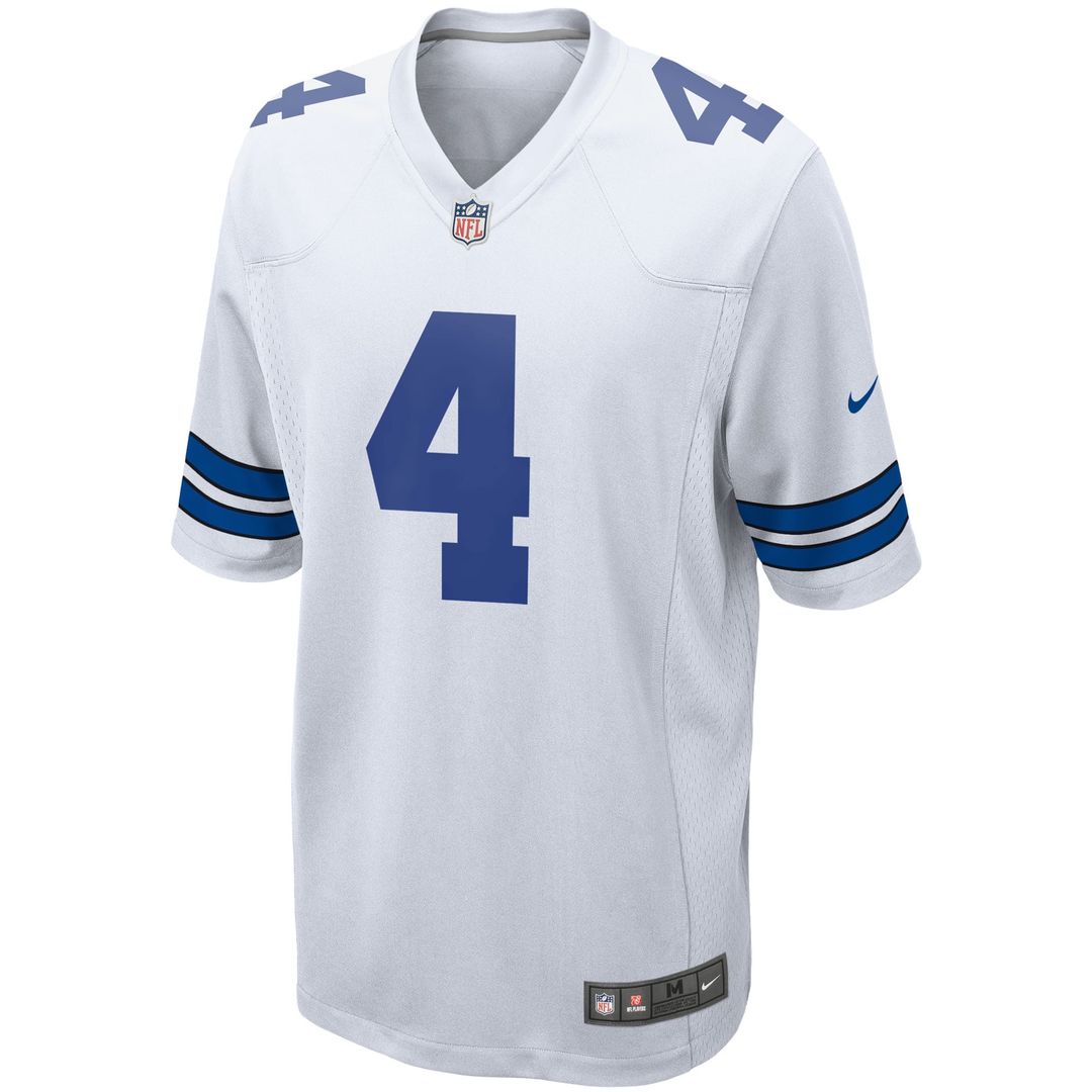 Dallas Cowboys Dak Prescott Nike Navy Game Team Jersey product image 18, provided for visual reference and product detail