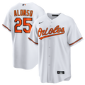 Baltimore Orioles Pete Alonso Nike White Home Replica Jersey product image 1, provided for visual reference and product