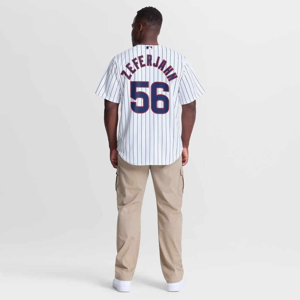 Chicago Cubs Ryan Zeferjahn Nike White Home Replica Jersey product image 3, provided for visual reference and product detail