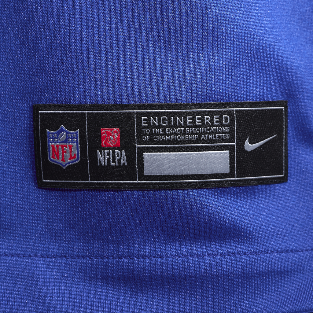 Los Angeles Rams Poona Ford Nike Royal Team Game Jersey product image 6, provided for visual reference and product detail