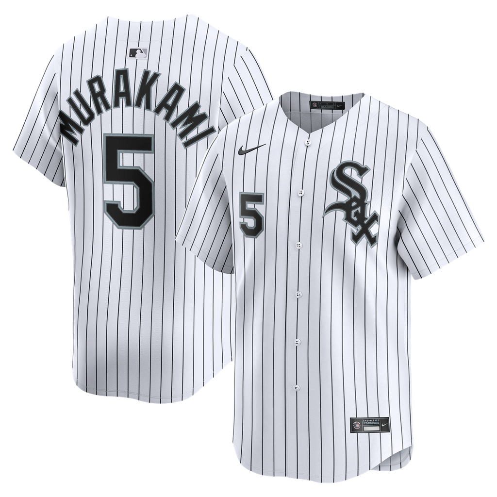 Chicago White Sox Munetaka Murakami Nike White Home Limited Jersey product image 1, provided for visual reference and