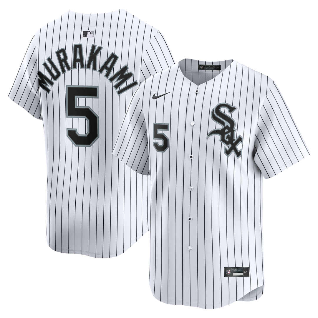 Chicago White Sox Munetaka Murakami Nike White Home Limited Jersey product image 1, provided for visual reference and