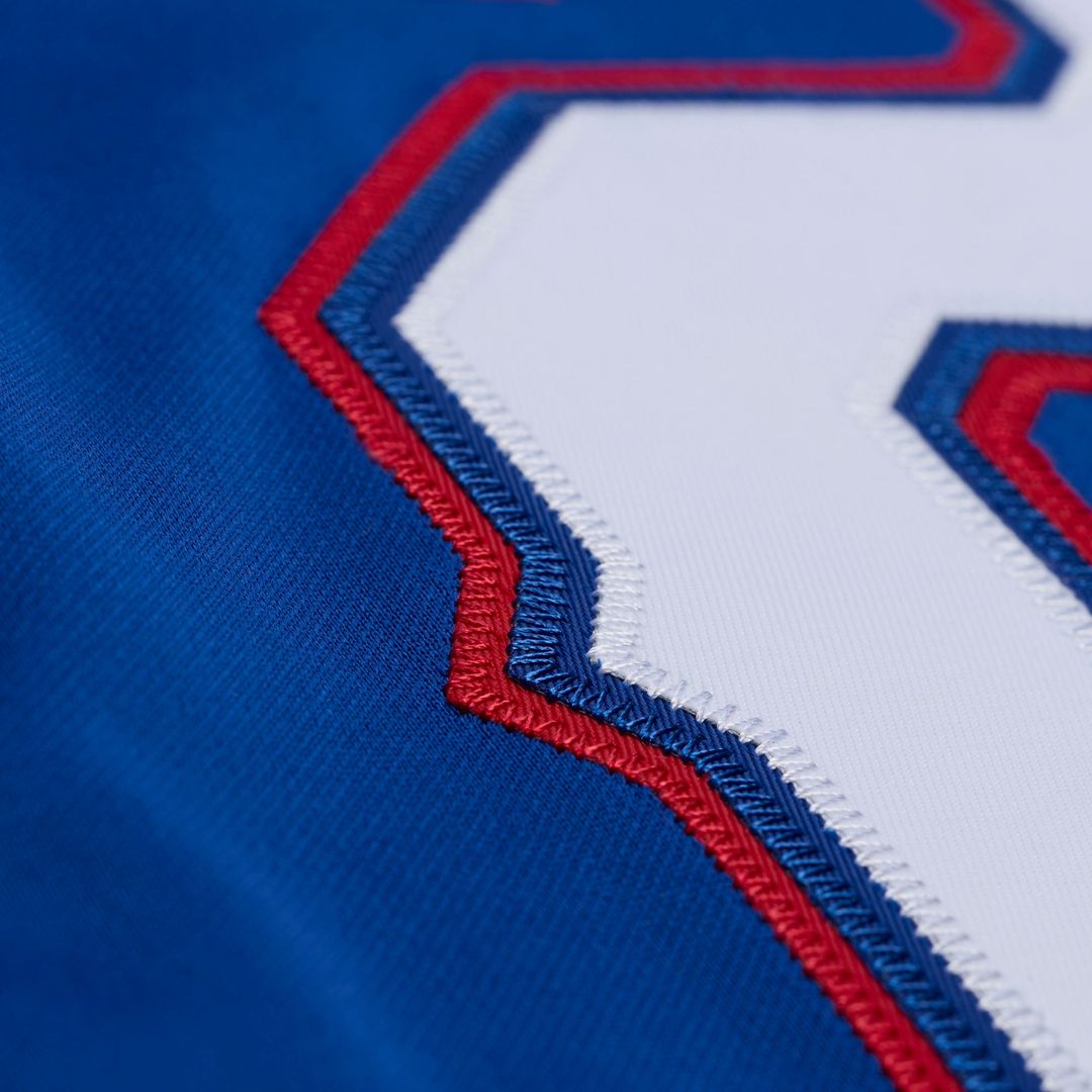 Texas Rangers Adrian Beltre Mitchell & Ness Royal Cooperstown Mesh Batting Practice Button-Up Jersey product image 7,