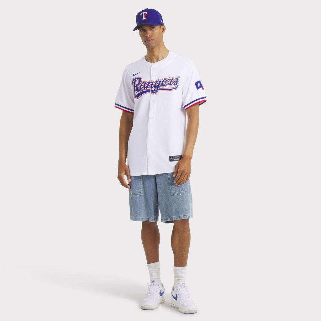 Texas Rangers Corey Seager Nike White Home Limited Player Jersey product image 6, provided for visual reference and product