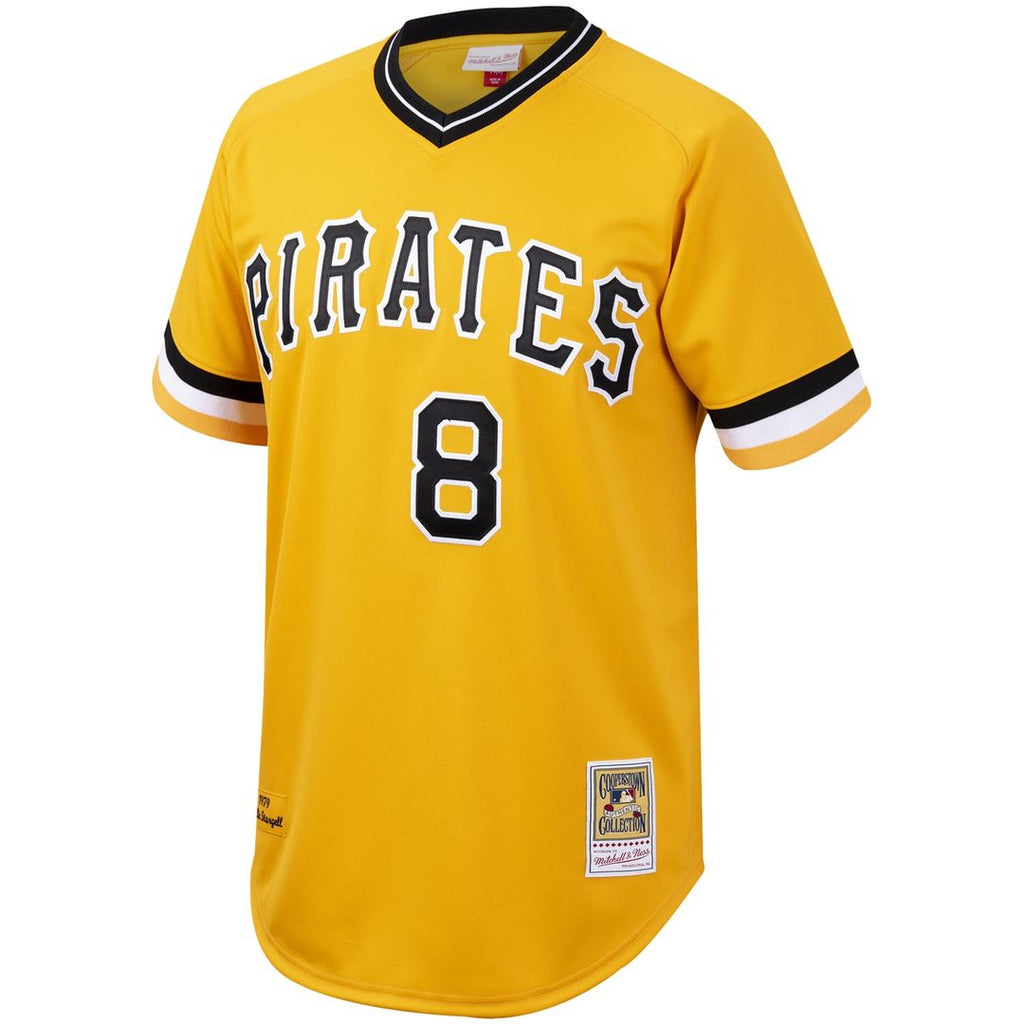 Willie Stargell Pittsburgh Pirates Mitchell & Ness Cooperstown Collection Authentic Jersey - Gold product image 2, provided