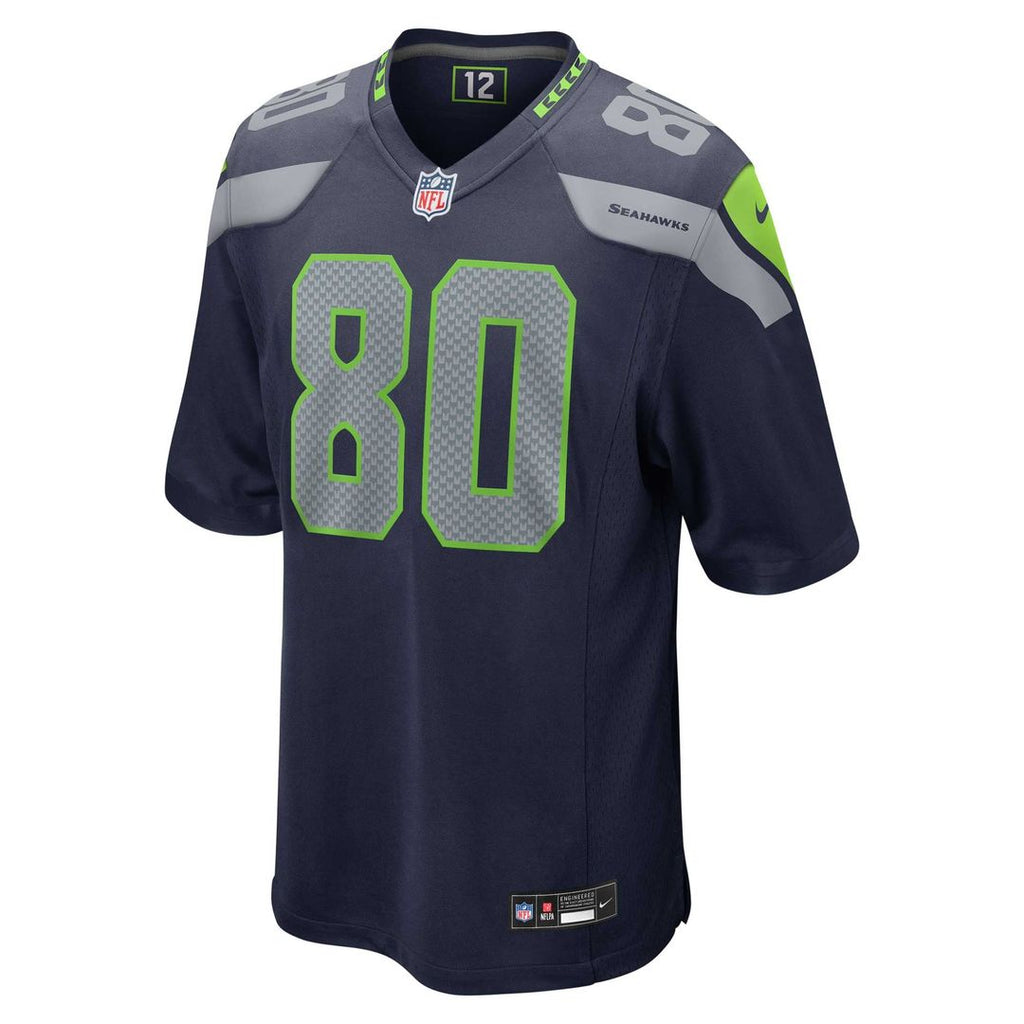 Seattle Seahawks Steve Largent Nike College Navy Retired Player Game Jersey product image 2, provided for visual reference