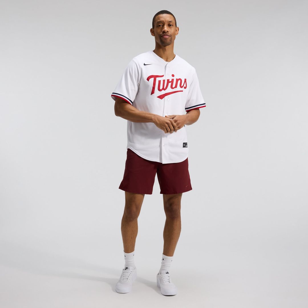 Minnesota Twins Nike White Home Replica Team Jersey product image 3, provided for visual reference and product detail review
