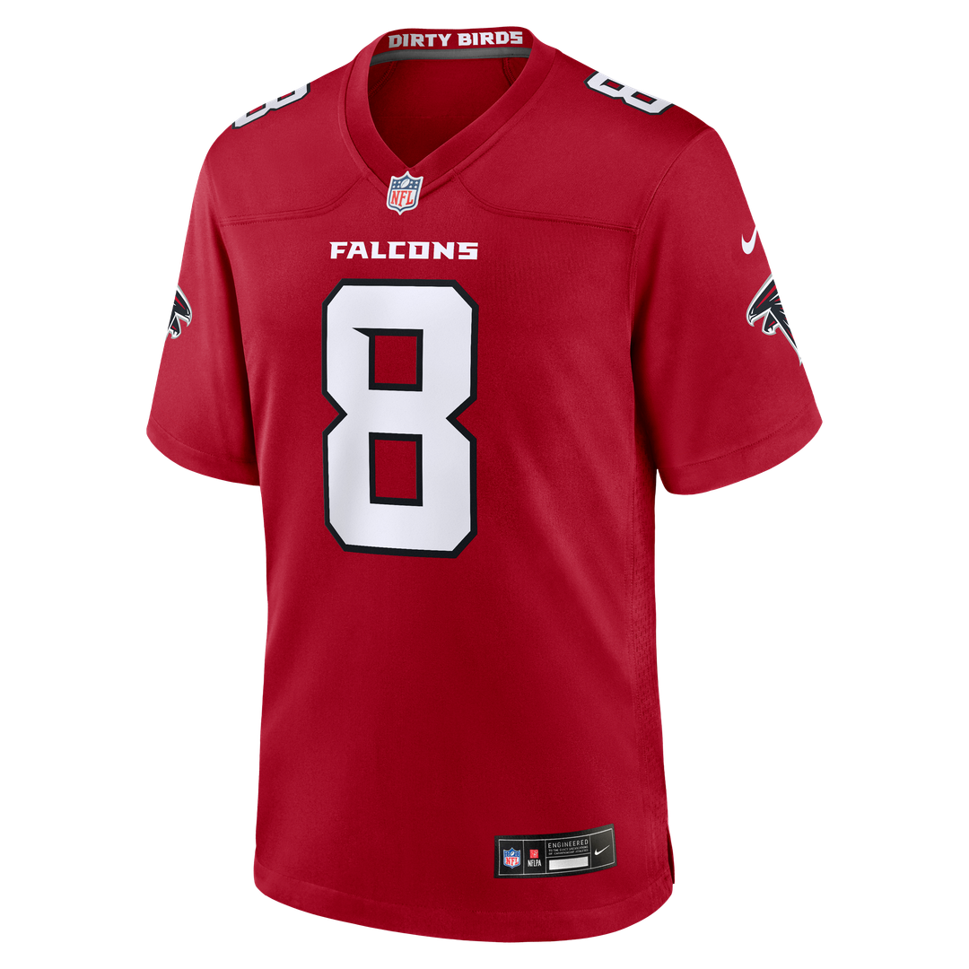 Atlanta Falcons Kyle Pitts Sr. Nike Red Game Jersey product image 9, provided for visual reference and product detail review