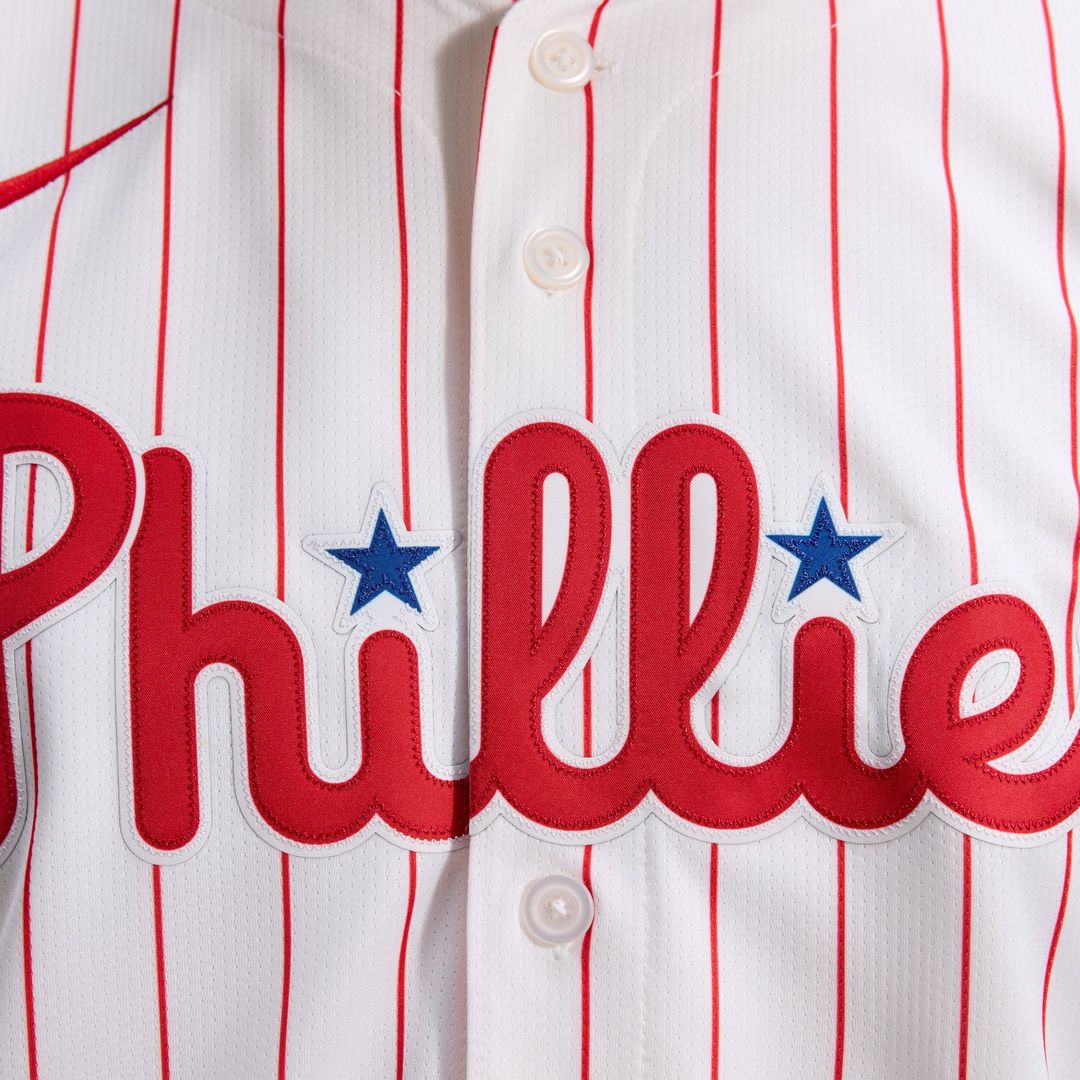 Philadelphia Phillies J.T. Realmuto Nike White Home Limited Player Jersey product image 11, provided for visual reference