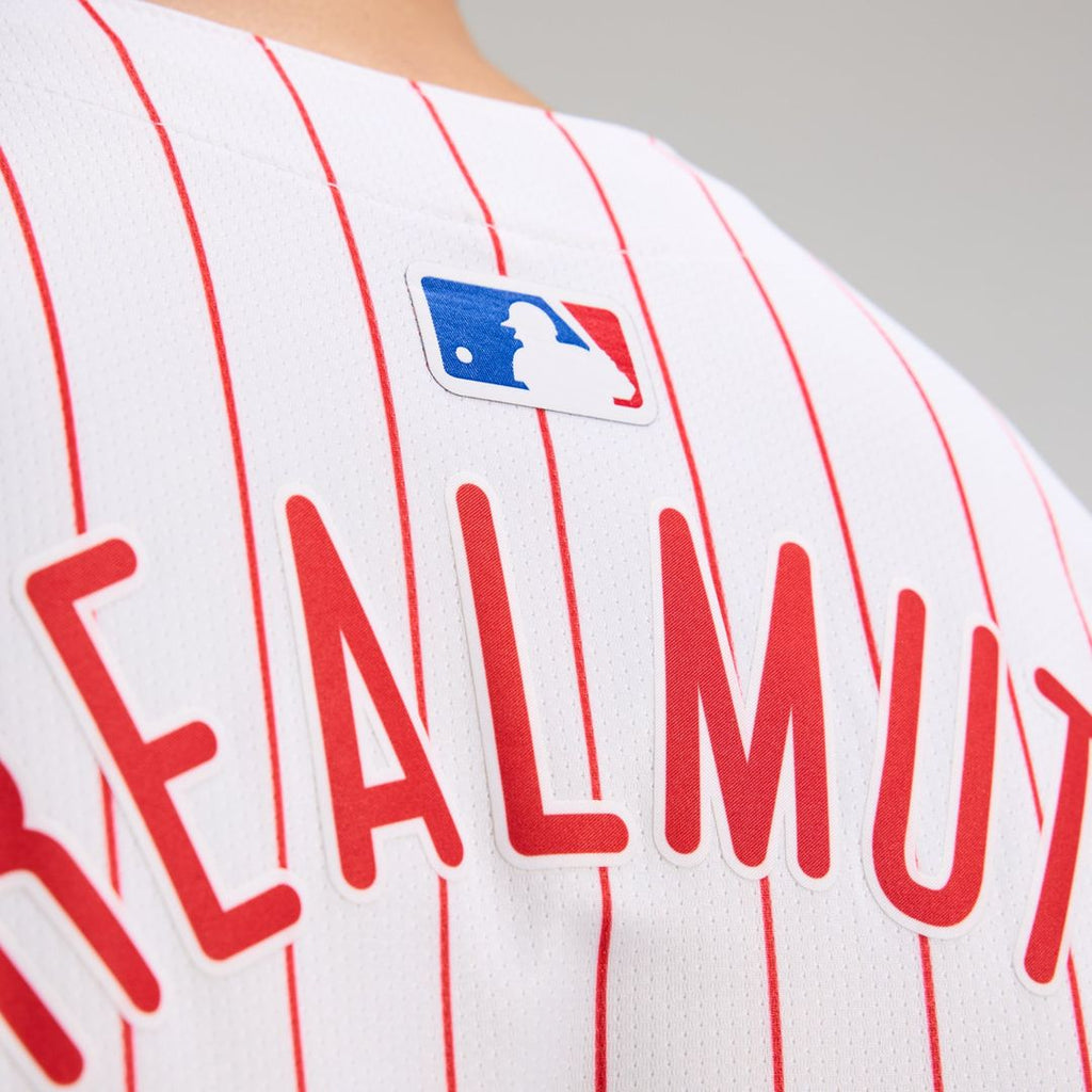 Philadelphia Phillies J.T. Realmuto Nike White Home Limited Player Jersey product image 12, provided for visual reference