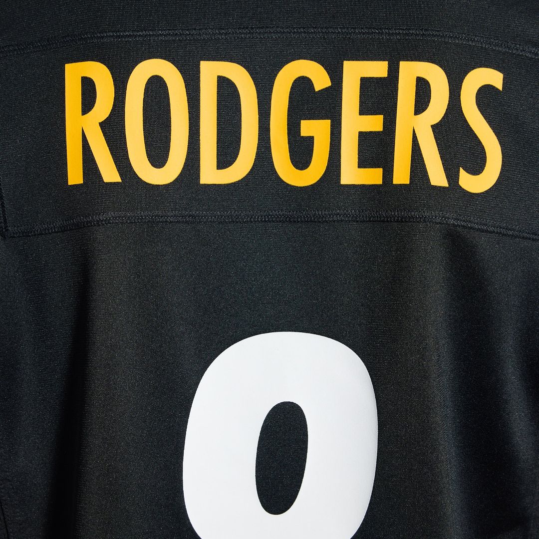 Pittsburgh Steelers Aaron Rodgers Nike White Game Jersey product image 18, provided for visual reference and product detail