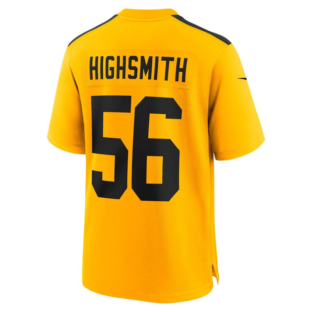 Pittsburgh Steelers Alex Highsmith Nike Black Game Jersey product image 19, provided for visual reference and product detail