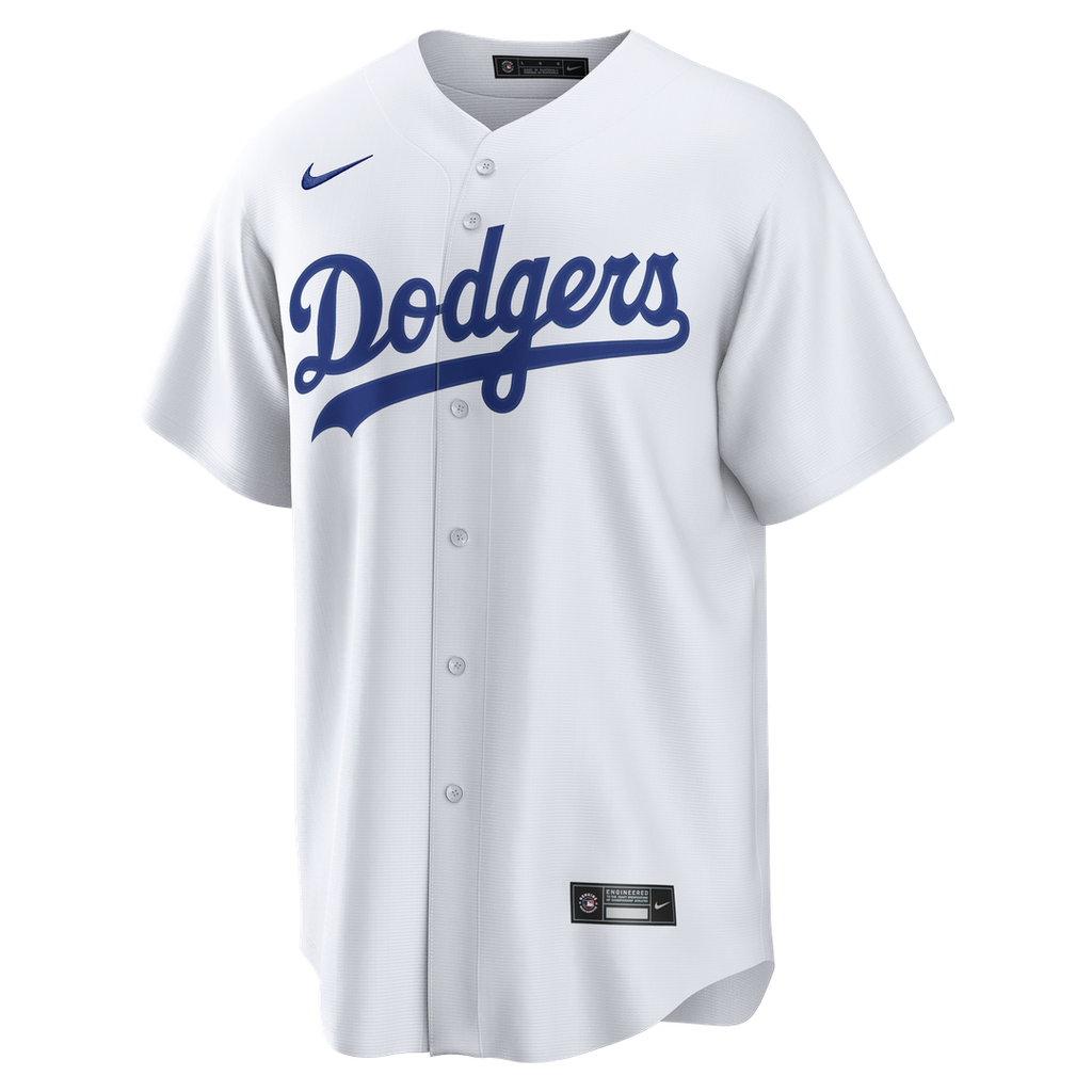 Los Angeles Dodgers Mookie Betts Nike White Home Replica Jersey product image 2, provided for visual reference and product