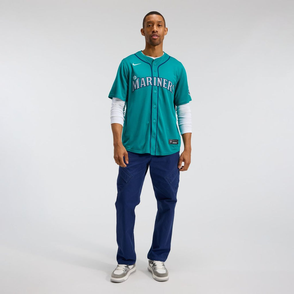 Seattle Mariners Cal Raleigh Nike Teal Alternate Limited Jersey product image 17, provided for visual reference and product