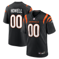 Cincinnati Bengals Cashius Howell Nike Black Team Game Jersey product image 1, provided for visual reference and product