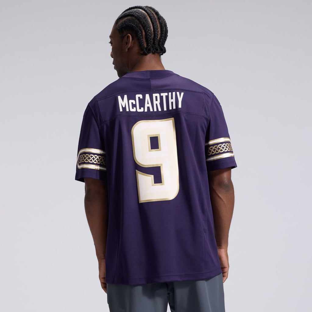 Minnesota Vikings J.J. McCarthy Nike Purple 2026 Rivalries Collection Stitched Limited Jersey product image 3, provided for