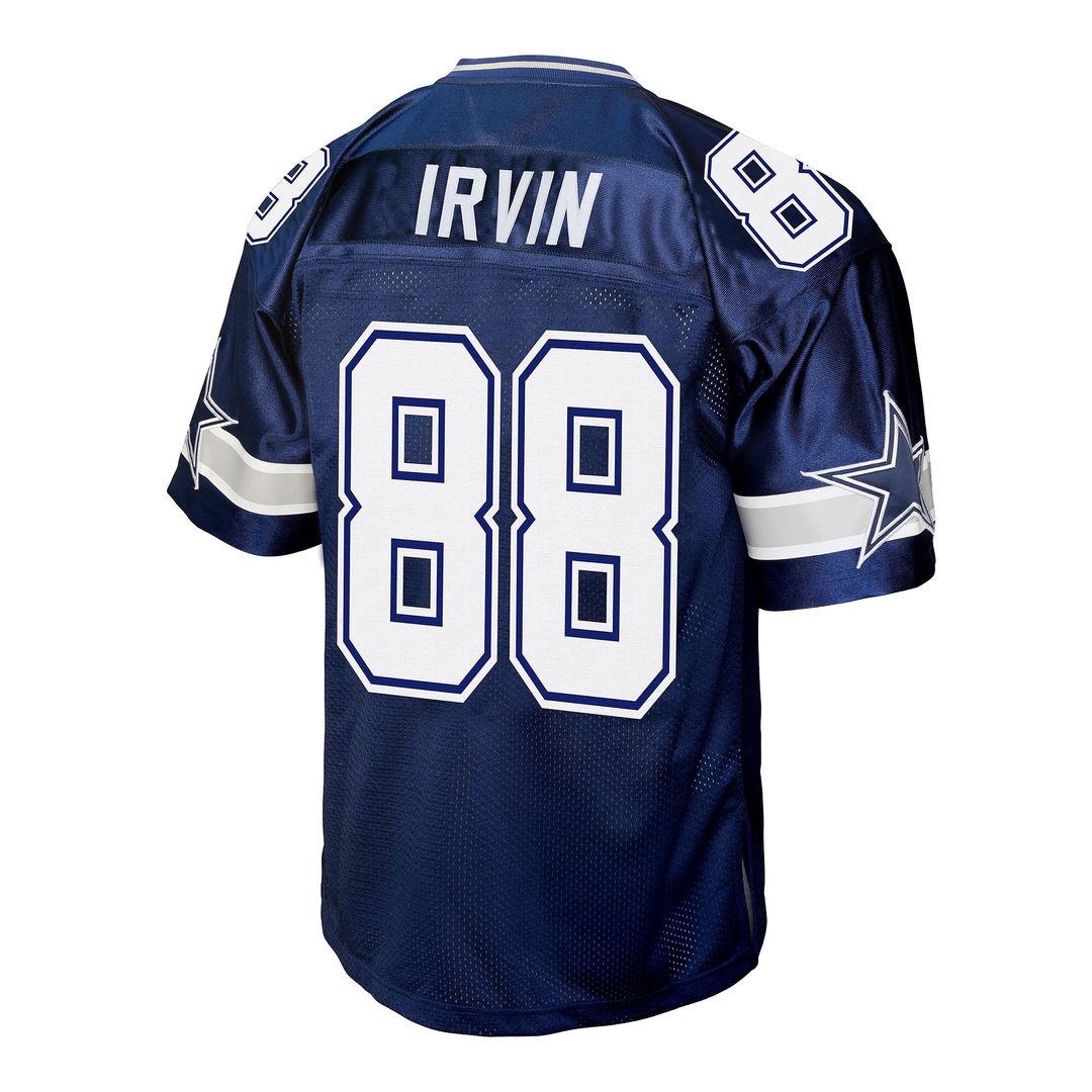 Dallas Cowboys Michael Irvin Mitchell & Ness Navy Legacy Replica Jersey product image 3, provided for visual reference and