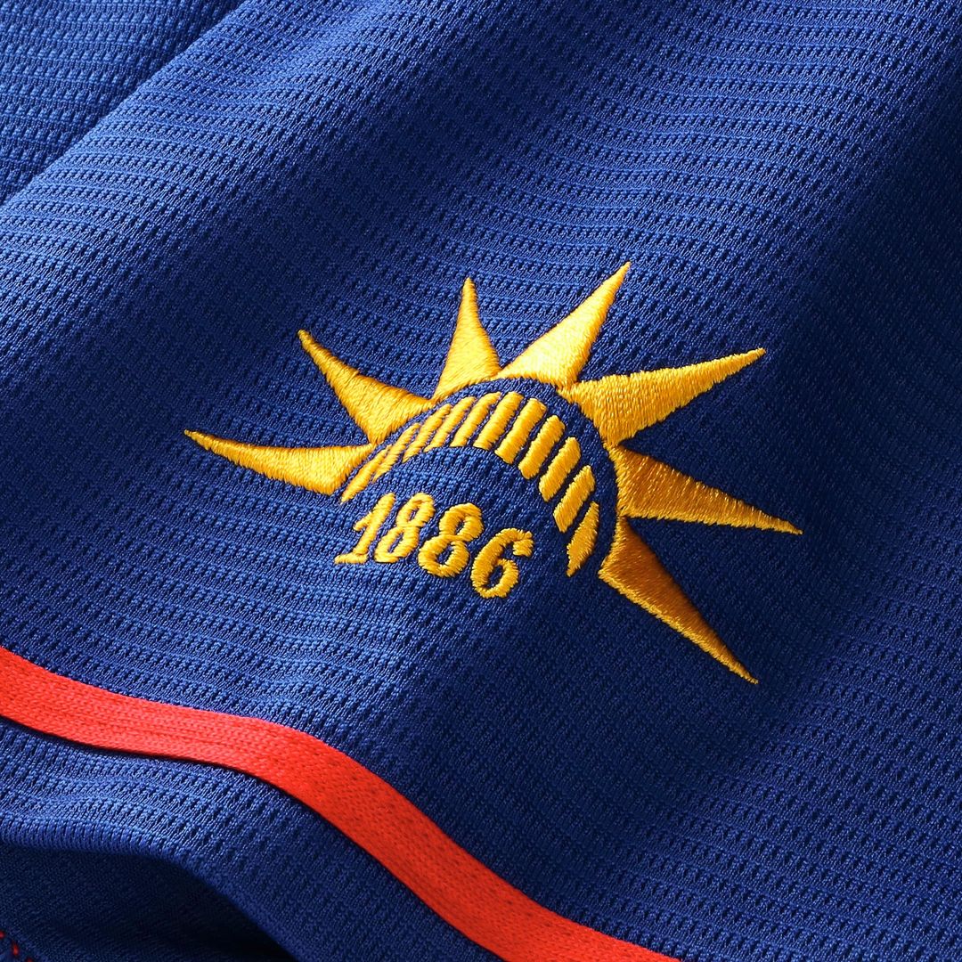 France National Team x MLB Nike Blue Stadium Replica Jersey product image 6, provided for visual reference and product